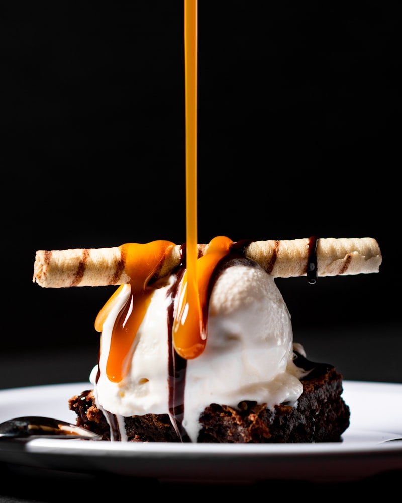 Dessert selection